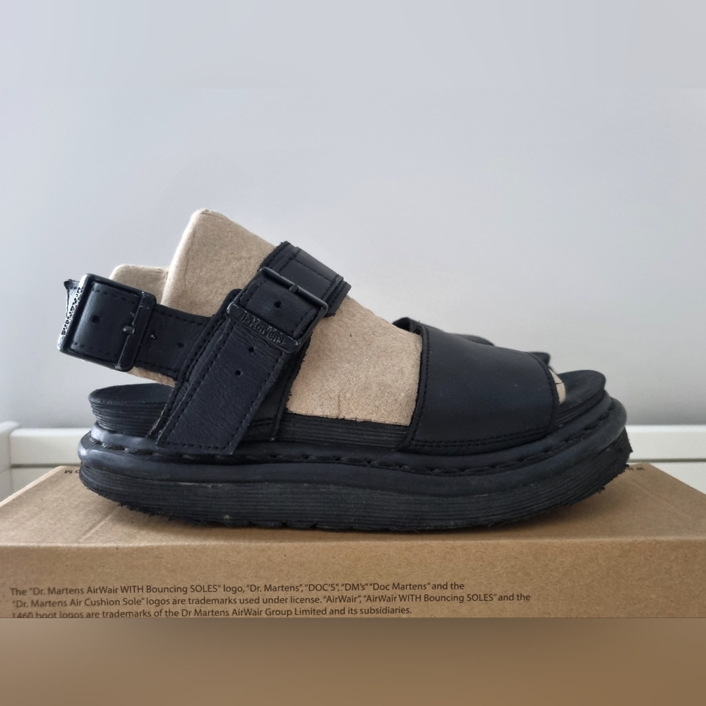 Dr Martens Voss Hydro Fisherman Sandal US Size 5 Black